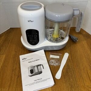 Bear Baby Food Maker Steamer Blender 1 Step Puree Processor Self Clean Touch